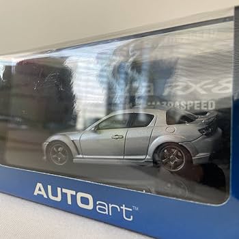 オートアート　1/43 マツダＲＸ−８　マツダスピード　シルバー Amazon | AUTOart 1/43 MAZDA RX-8 tuned by MAZDASPEED silver